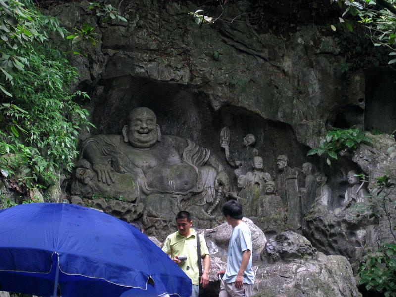 Happy Buddha in the Rock.JPG